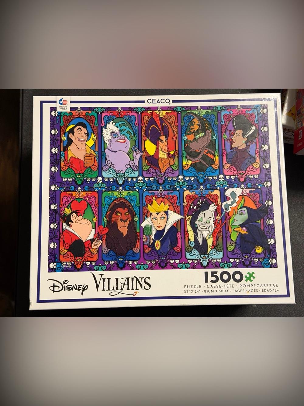 CEACO Disney Villains 1500-Piece Puzzle
